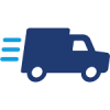 shipping icon showing truck